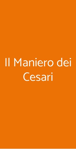 Il Maniero Dei Cesari, Sant'Agata de' Goti