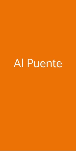 Al Puente