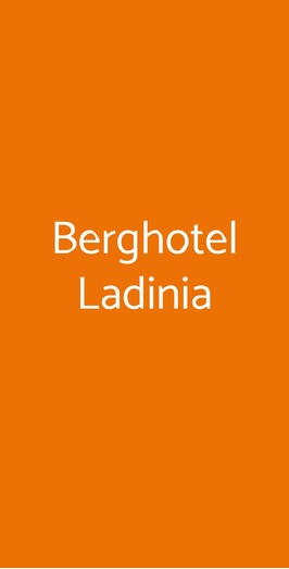 Berghotel Ladinia, Corvara in Badia