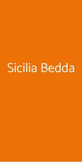 Sicilia Bedda, Milano