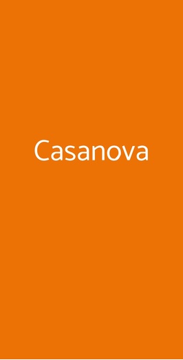 Casanova, Roma