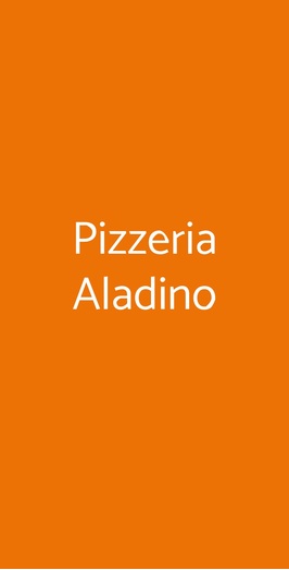 Pizzeria Aladino, Venezia
