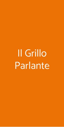 Il Grillo Parlante