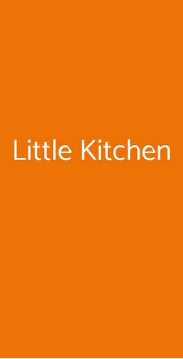 Little Kitchen, Milano