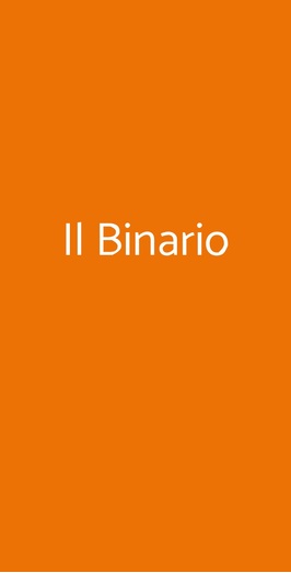 Il Binario