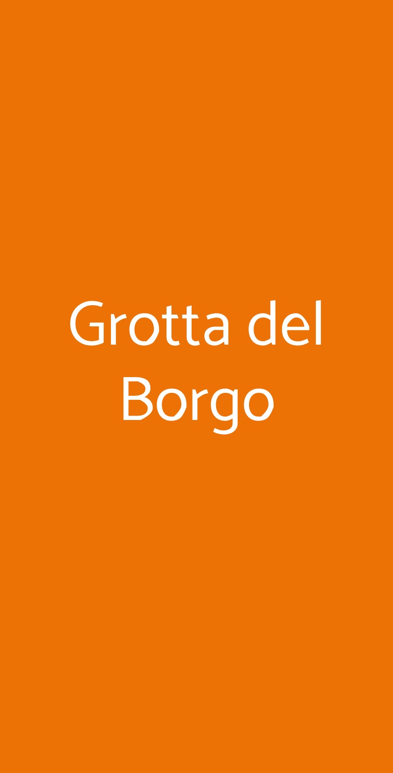 Grotta Del Borgo, Lucignano D'Arbia