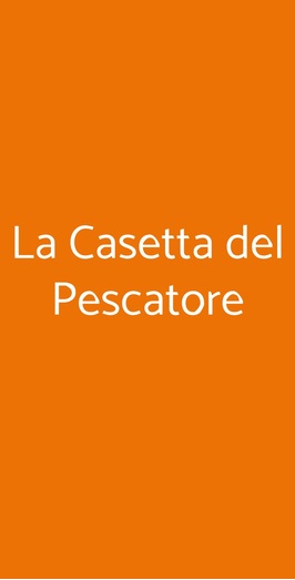 La Casetta Del Pescatore