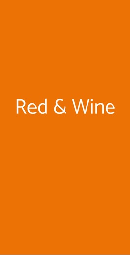 Red & Wine, Sassuolo