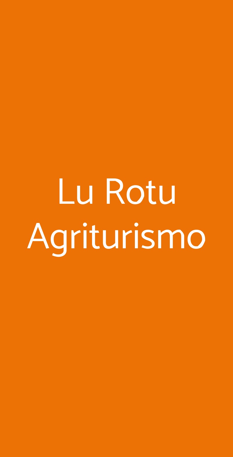 Lu Rotu Agriturismo, Sant'Antonio di Gallura