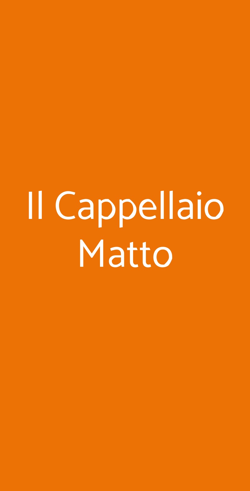 Il Cappellaio Matto Monopoli menù 1 pagina