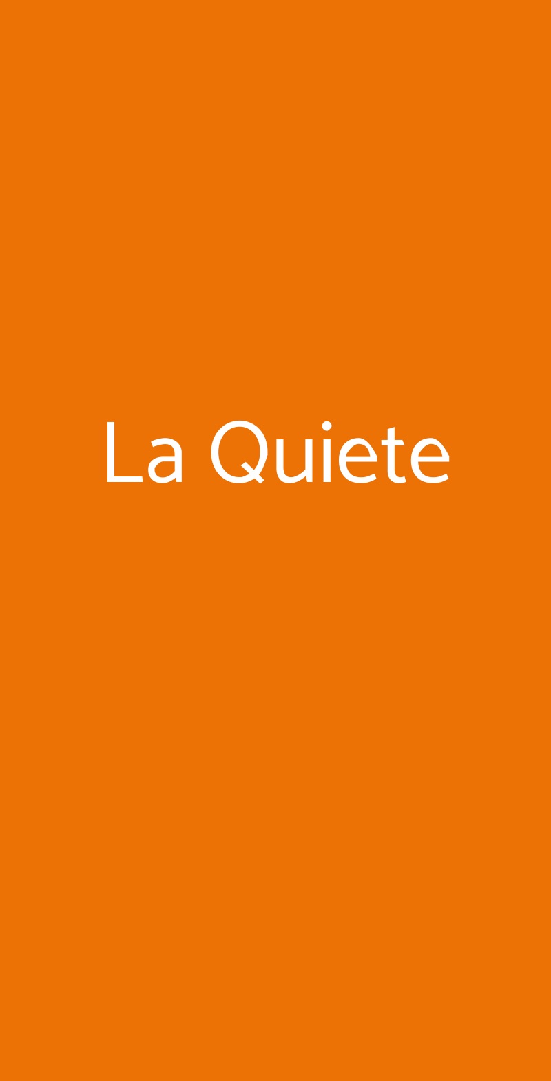 La Quiete, Montiano