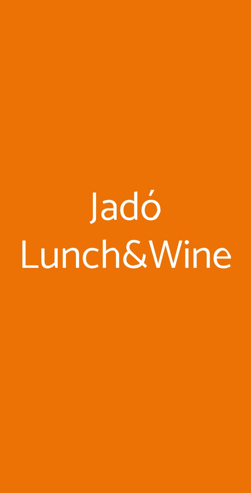 Jadó Lunch&wine, Vallecrosia