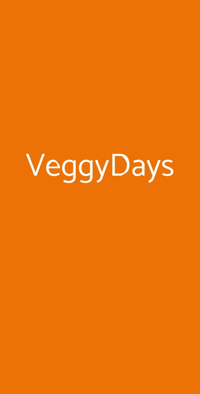 VeggyDays Salò menù 1 pagina