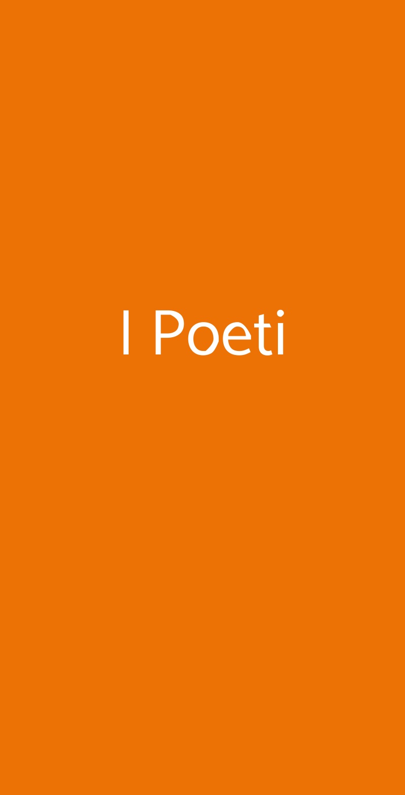 I Poeti Aci Castello menù 1 pagina