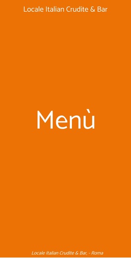 Locale Italian Crudite & Bar