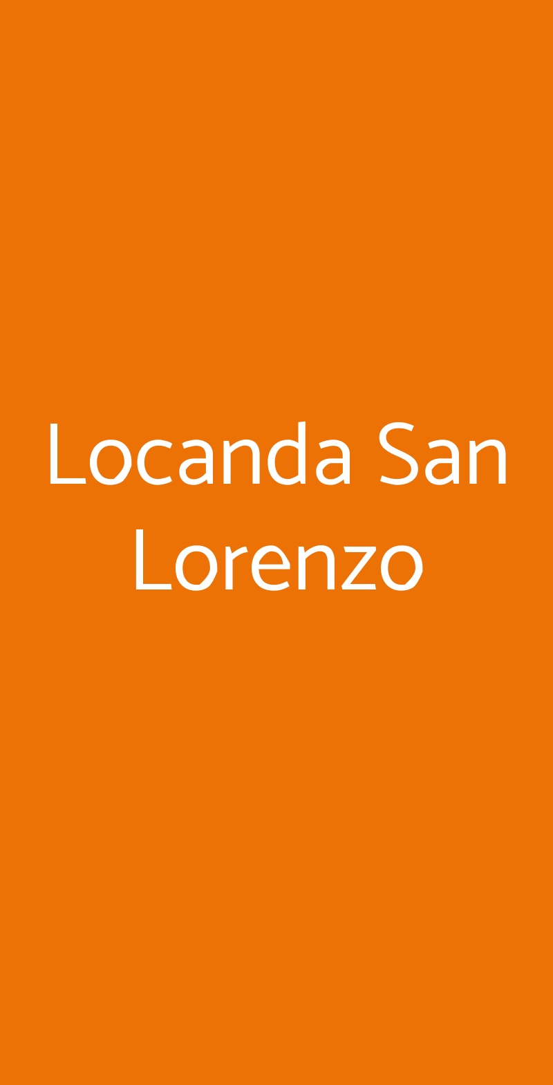 Locanda San Lorenzo Puos d'Alpago menù 1 pagina