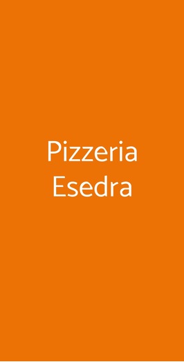 Pizzeria Esedra, Padova