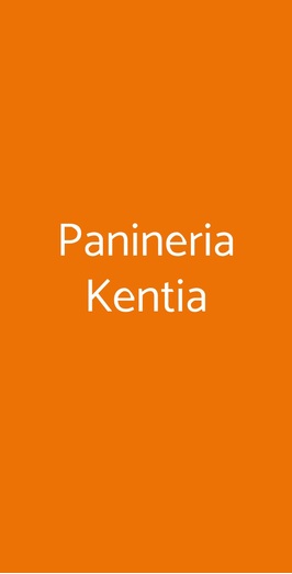 Panineria Kentia, Palermo