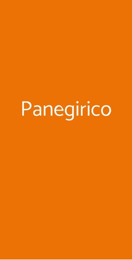 Panegirico, Genova