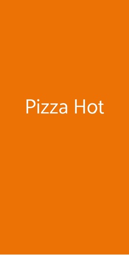 Pizza Hot, Verdello