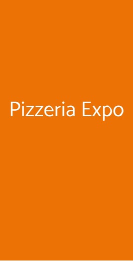Pizzeria Expo, Milano