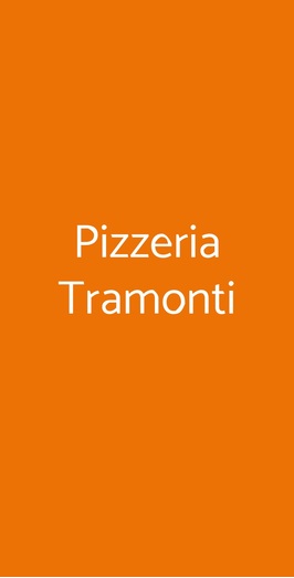 Pizzeria Tramonti