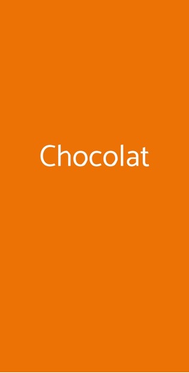 Chocolat, Quattromiglia