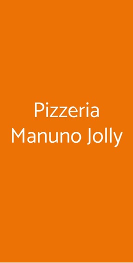 Pizzeria Manuno Jolly, Nave