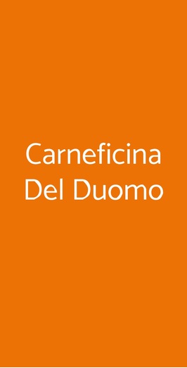 Carneficina Del Duomo, Andria