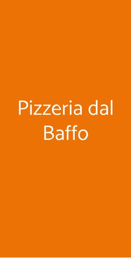 Pizzeria Dal Baffo, Genova