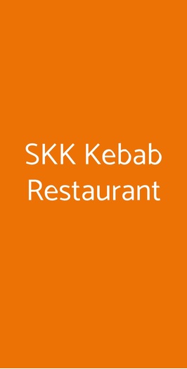 Skk Kebab Restaurant, Palermo