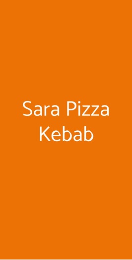 Sara Pizza Kebab, Airasca