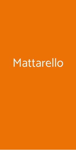 Mattarello, Bari