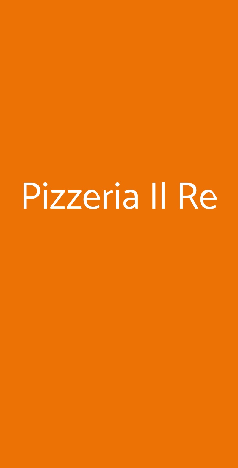 Pizzeria Il Re, Settimo Milanese