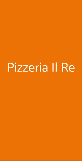 Pizzeria Il Re, Settimo Milanese