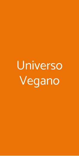 Universo Vegano, Firenze