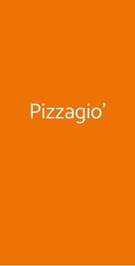 Pizzagio', Riccione