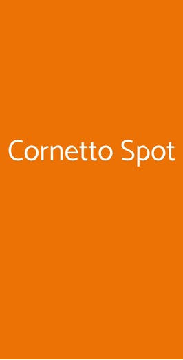 Cornetto Spot