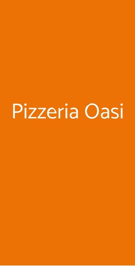 Pizzeria Oasi, Pescara
