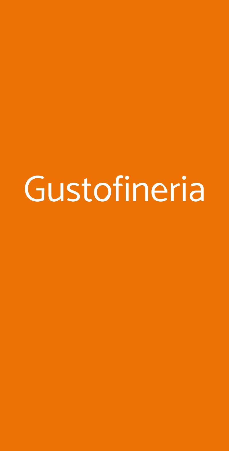 Gustofineria Forlì menù 1 pagina