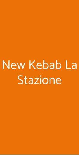 New Kebab La Stazione, Arezzo
