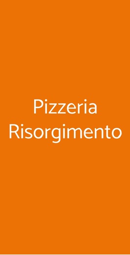 Pizzeria Risorgimento, Catania