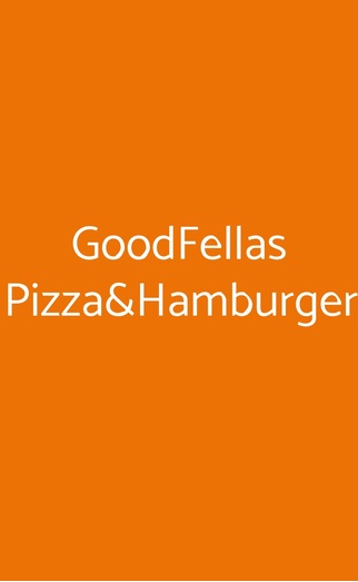 Goodfellas Pizza&hamburger, Roma