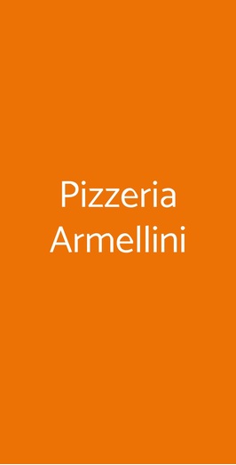 Pizzeria Armellini