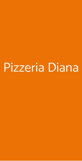 Pizzeria Diana, Bologna