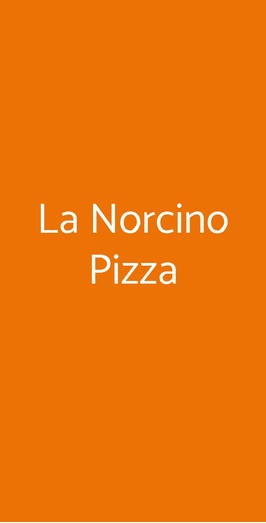La Norcino Pizza, Valenzano