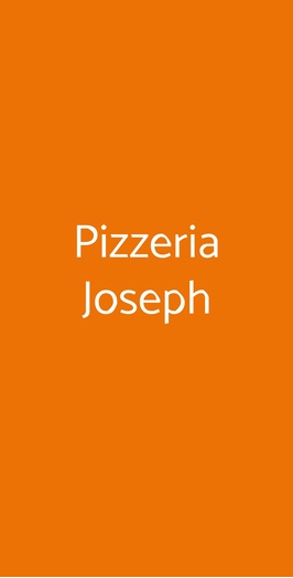 Pizzeria Joseph, Roma