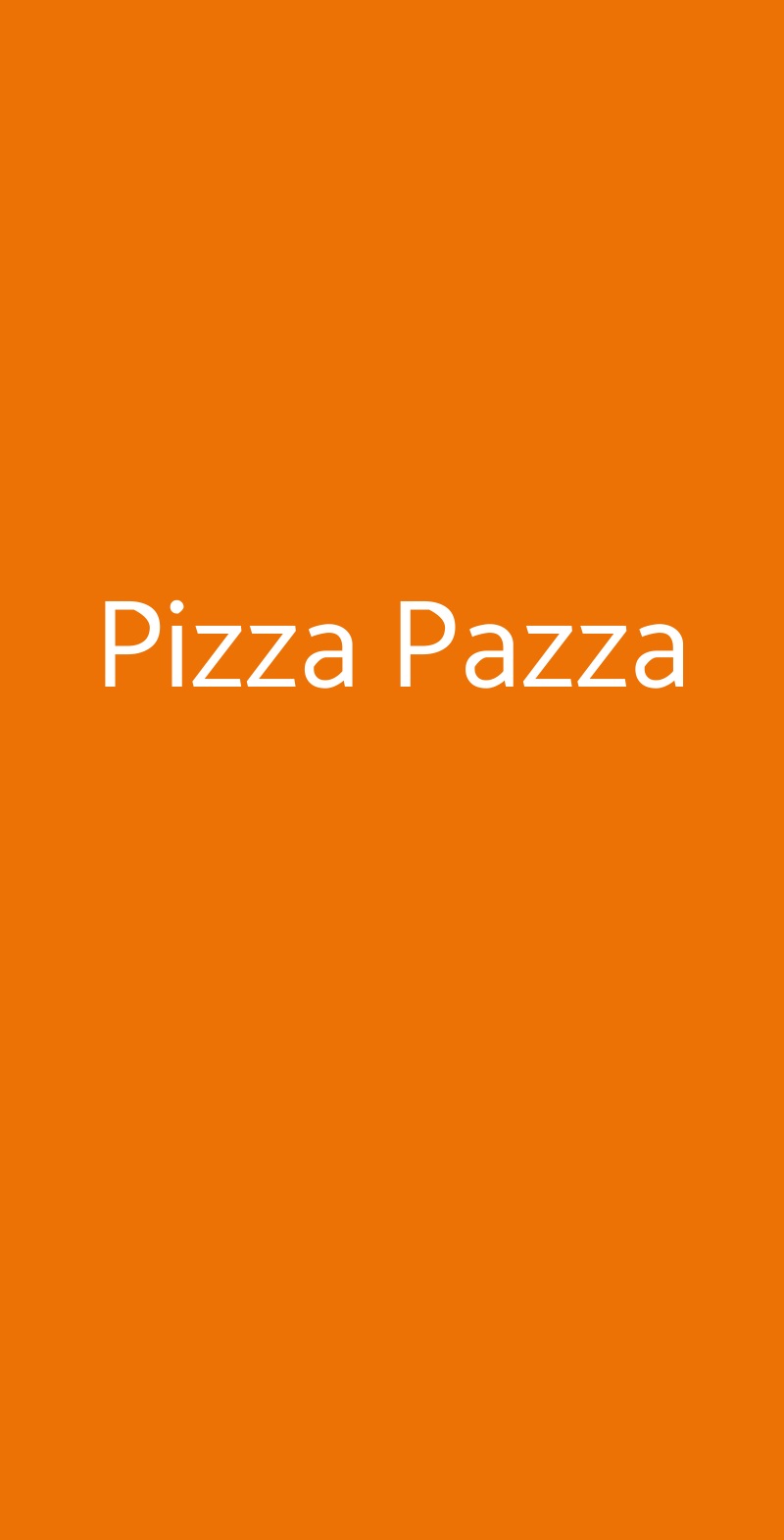 Pizza Pazza, Fermo