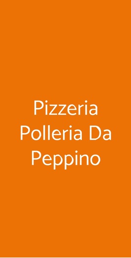 Pizzeria Polleria Da Peppino, Palermo