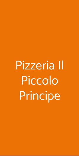 Pizzeria Il Piccolo Principe, Milano